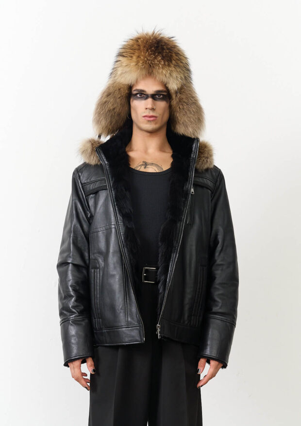 The Black Genuine Leather Jacket — Men’s Edition