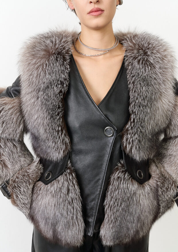 The Genuine Arjante Frost Fox Fur Jacket — Women’s Edition