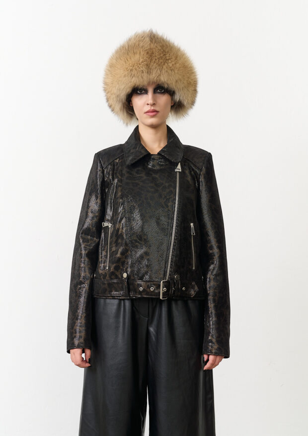 The Laser-Printed Genuine Lambskin Jacket — Women’s Edition