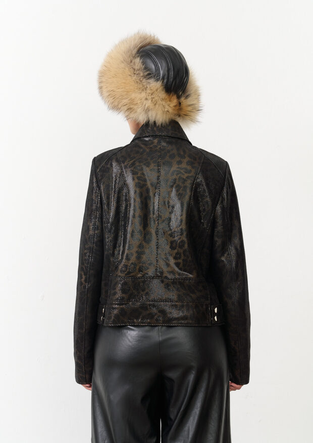 The Laser-Printed Genuine Lambskin Jacket — Women’s Edition