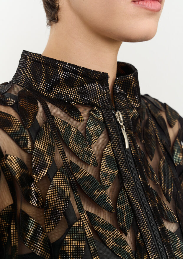 The Leaf Lambskin Jacket — Women’s Edition